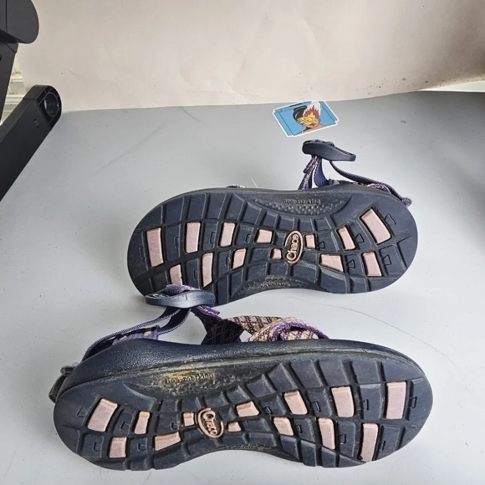 Chaco Kids Ecotread Sandals Picnic Purple Size 12 Outdoors Hiking‎ Beach Vacay